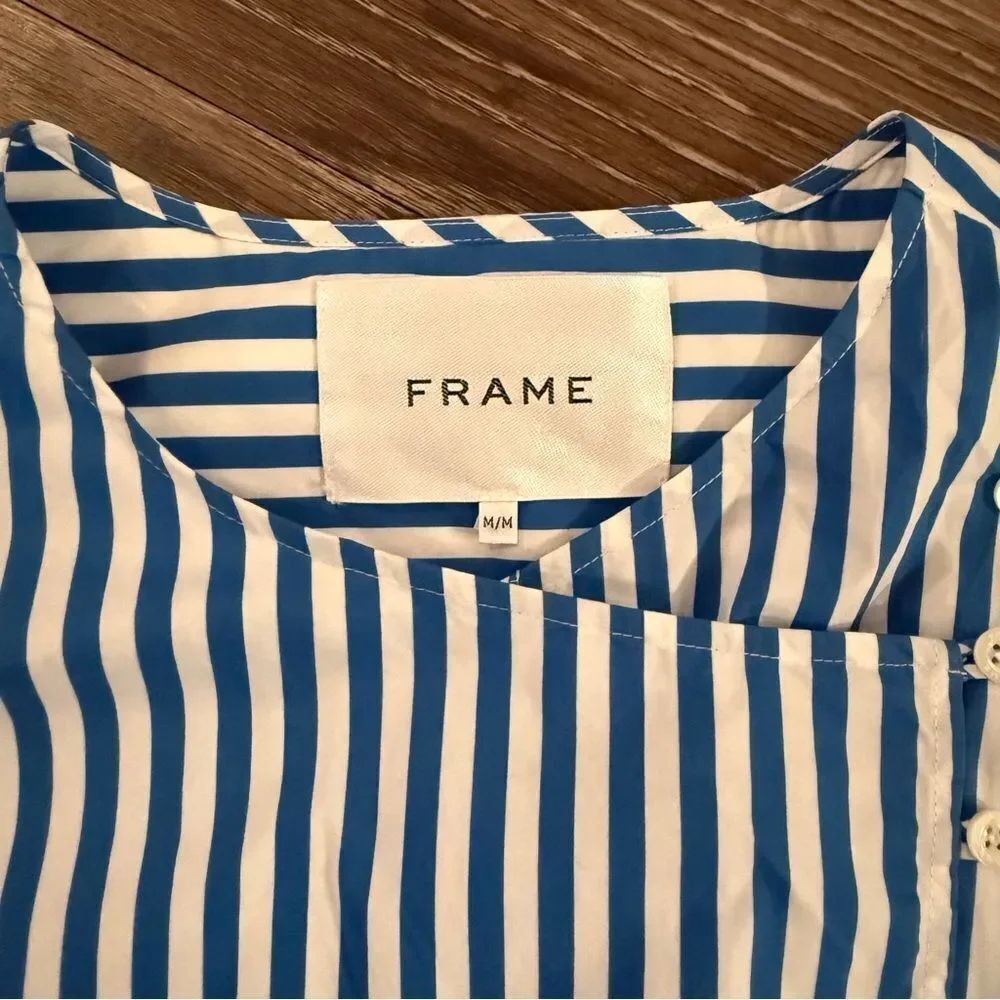 Frame Jet Stream Button Detail Dress - Picture 6 of 10